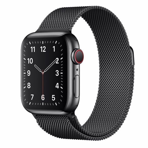 SPACE GRAY Milanese Loop Apple Watch Band 38/40/41mm NEW - Picture 1 of 7